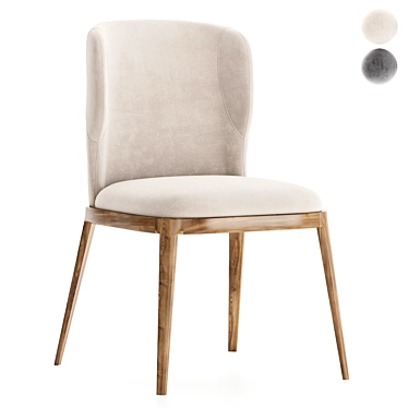 Sleek Joy Chair by Bonaldo 3D model image 1 