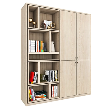 Versatile Furniture Composition 09 3D model image 1 