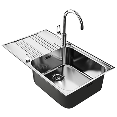 Kitchen sink FRANKE SMART SRX 611-86 and Single lever mixer Grohe BauLoop (31232001)