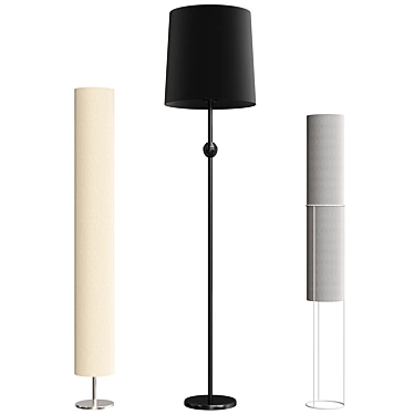 Modern Escada Floor Lamps 3D model image 1 