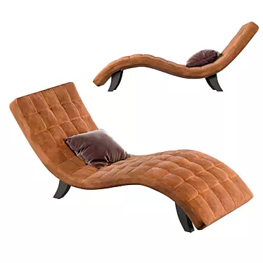 Vintage Eco Snake Daybed (Kare Design) 3D model image 1 