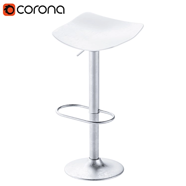 Sleek Torup Bar Stool 3D model image 1 