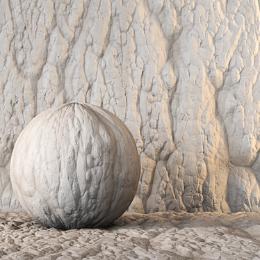 4k Stone Wall Seamless Texture 3D model image 1 