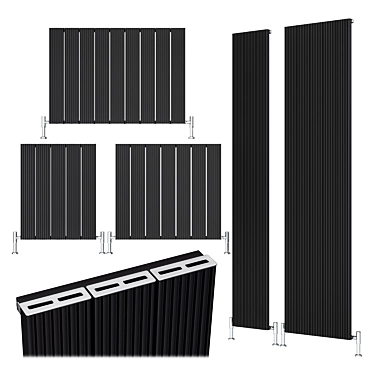 Monza Heating Radiator 3D model image 1 