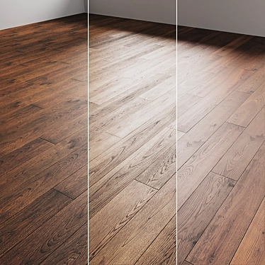 Woodco Wood Floor Set 3D model image 1 