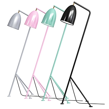 Modern GRIG B Floor Lamp 3D model image 1 