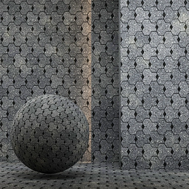 Seamless Pavement Texture 3D model image 1 