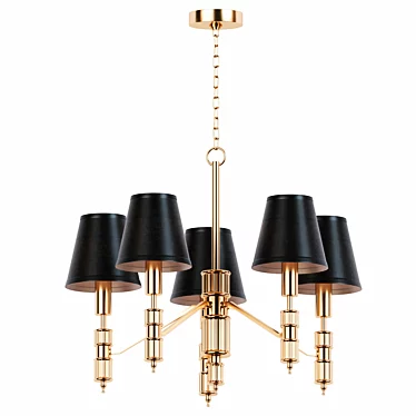 Sleek Modern Lighting Fixture 3D model image 1 