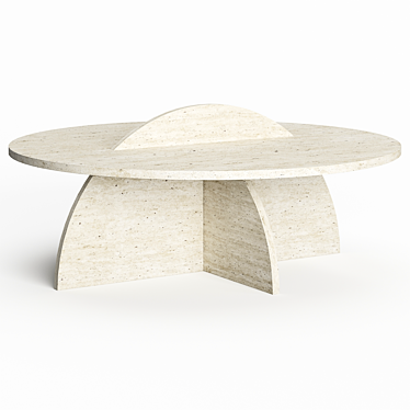 Eternal Stone: ROMA Coffee Table 3D model image 1 