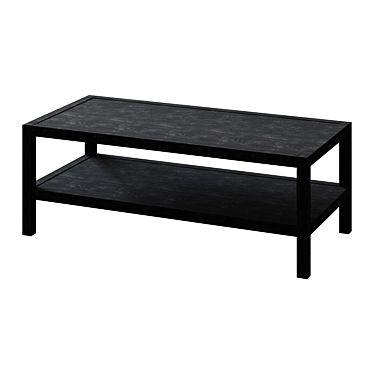 Elegant Isaac 46" Coffee Table 3D model image 1 