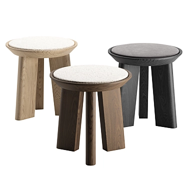  Mimi Stool by BLU DOT | Modern Elegance 3D model image 1 