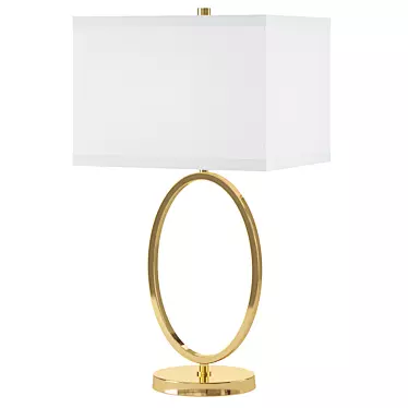 Elegant Griswalde 54cm Table Lamp 3D model image 1 