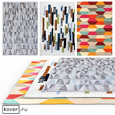 Art de Vivre Carpets: Modern Graphics | Kover.ru | Set5 3D model image 1 