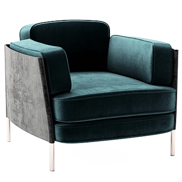 Elegant Comfort: Minotti SHELLEY 3D model image 1 