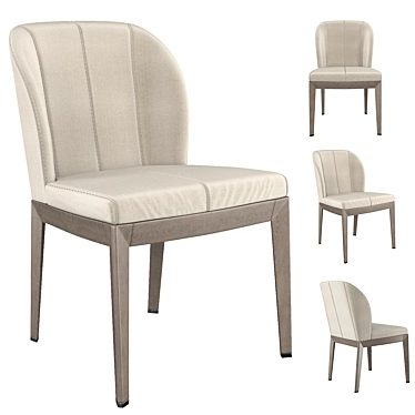 Giorgetti Classic Chair: Sleek Design, Highest Quality 3D model image 1 