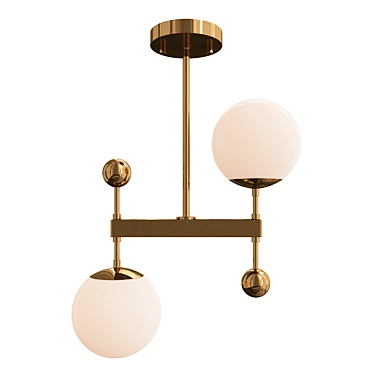 Modern Libra Pendant Ceiling Lamp 3D model image 1 