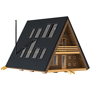 Enchanted Forest Cottage 3D model image 1 
