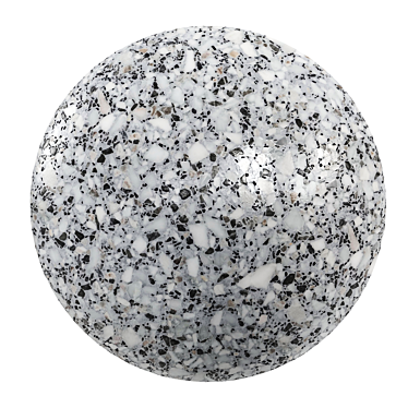 Euval Terrazzo Seamless Material 3D model image 1 