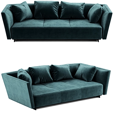 Elegant Minotti Seymour Sofa 3D model image 1 