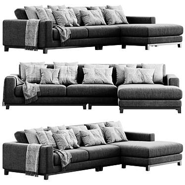 Frankfurt 3 seater lounge sofa by focus on furniture