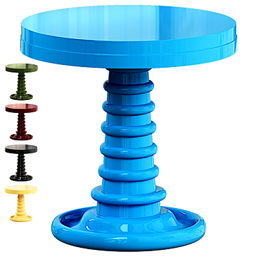 Bombay Button Table – Painted