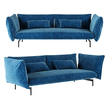 Liujoliving Ice Breaker Modular Sofa 3D model image 1 