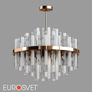 Bogates Smart Ceiling Light 9-Lamp 3D model image 1 