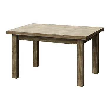 Urban Chic Table Unique Design 3D model image 1 