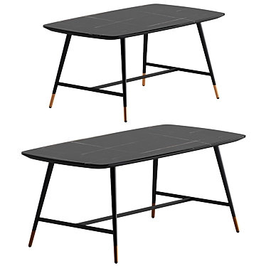 Modern Natuzzi Editions Slancio Table 3D model image 1 