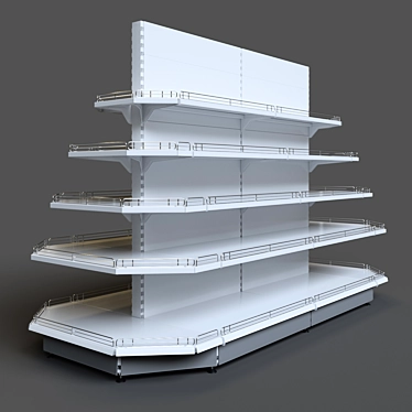 Standard Shelving Units, 1000x2000x700mm 3D model image 1 