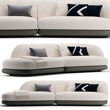 Giorgetti Vesper Sofa in Russian 3D model image 1 