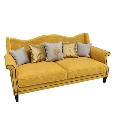 American Classic Fitzgerald Sofa 3D model image 1 