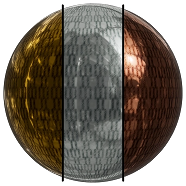 Metal Patterned 4K Covering Set 3D model image 1 