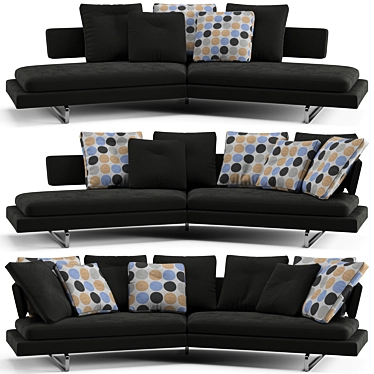 B&B Italia Arne Modern Sofa 3D model image 1 