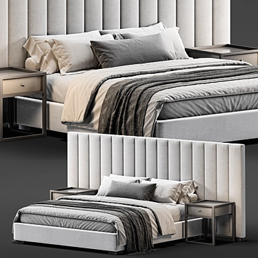 Modena Bed 3D Model Download 3D model image 1 