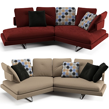 B&B Italia Arne Modern Sofa 3D model image 1 