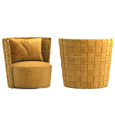 Luxury Roberto Cavalli Bell Chairs 3D model image 1 