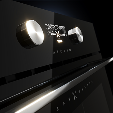 Teka Night River Black Oven 3D model image 1 