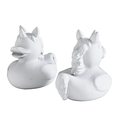 Unicorn Rubber Duck Collection 3D model image 1 