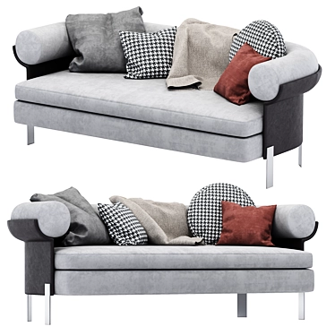 Modern Minotti Mattia Sofa 3D 3D model image 1 