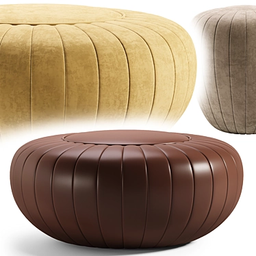 Modern TOD Pouf for 3Ds Max 3D model image 1 