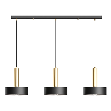 Freya Izza Pendant Light, Modern 3D model image 1 