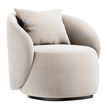 Fendi Armchair Annabelle Design Model 3D model image 1 