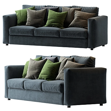 FINNALA by IKEA 3-Seat Sofa 3D model image 1 
