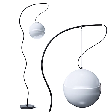 ST Luce Piegare Floor Lamp 3D model image 1 