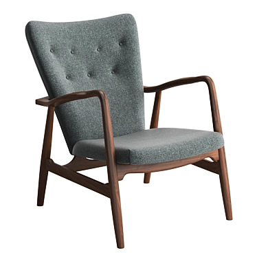 Aeon Addison Lounge Chair: Modern Elegance 3D model image 1 