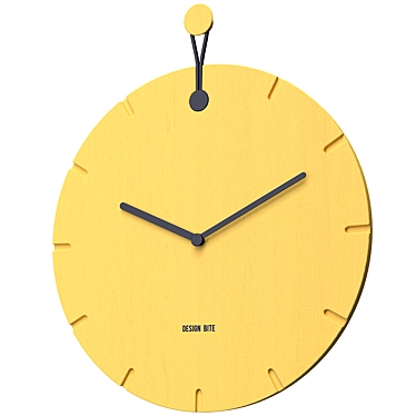 Big Hug Round Wall Clock 3D model image 1 