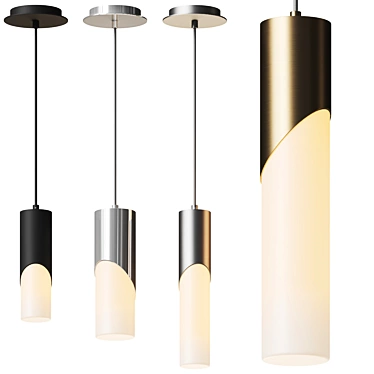 Modern Minimalist LED Pendant Light 3D model image 1 