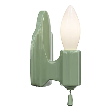 Trending Vintage Bungalow Light Fixture 3D model image 1 