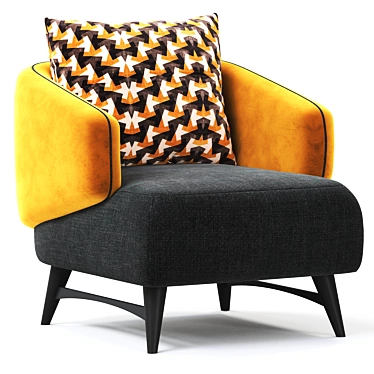 Modern V-Ray Armchair 2015 3D model image 1 